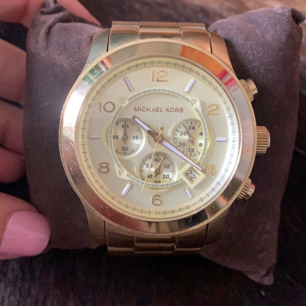 Michael Kors gold watch